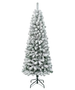 6 ft. Acacia Medium Flocked Tree