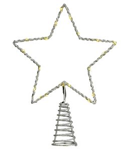 13.5 in. Open Star Tree Top for Artificial Trees with Dual Color Lights