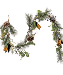 6 ft. HGTV Home Collection Swiss Chic Garland