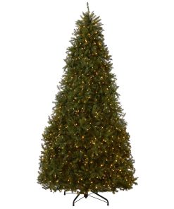 10 ft. Pre-Lit Dunhill Fir Tree with Dual Color LED Lights