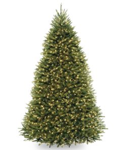 9 ft. Pre-Lit Dunhill Fir Tree with Clear Lights