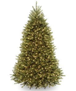 6.5 ft. Pre-Lit Dunhill Fir Tree with PowerConnect Clear Lights