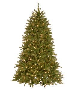 6.5 ft. Pre-Lit Dunhill Fir with PowerConnect Dual Color LED Lights