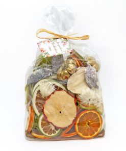 6 in. 250 Gram Mixed Potpourri- Slices Red and Green Apples