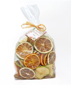 6 in. 250 Gram Mixed Potpourri- Red and Green Apples. Sliced Citrus