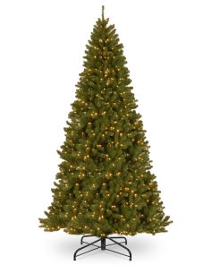 10 ft. Pre-Lit North Valley Spruce Tree  with Clear Lights