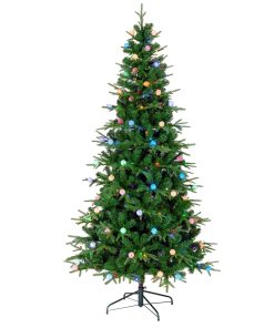 6 ft. Duxbury Slim Tree with Dual Color LED Lights
