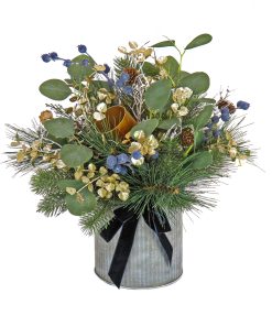 17 in. HGTV Home Collection Swiss Chic Arrangement