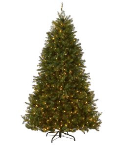 7.5 ft. Pre-Lit Dunhill Fir Tree with Dual Color LED Lights