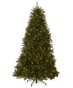 7 ft. Pre-Lit Dunhill Fir Tree with PowerConnect Dual Color LED Lights
