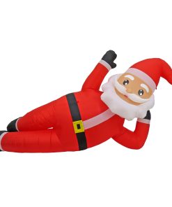 12 ft. Inflatable Prelit Relaxing Santa