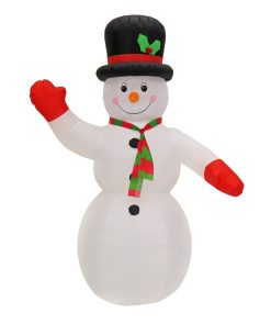 8 ft. Inflatable Prelit Snowman