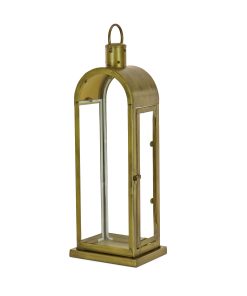22 in. HGTV Home Collection Antique Bronze Arched Lantern. Medium