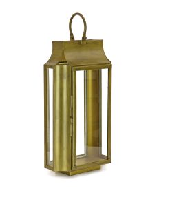 22 in. HGTV Home Collection Antique Bronze Lantern. Medium