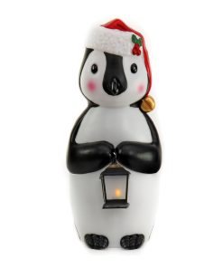 23 in. Vintage Penguin Prelit Decor