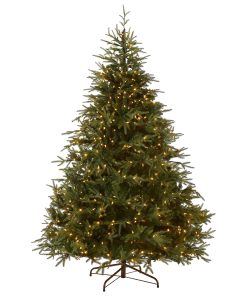 6.5 ft. Pre-Lit Fraser Grande Tree with Dual Color LED Lights
