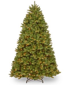 7.5 ft. Pre-Lit Newberry Spruce Tree with Clear Lights