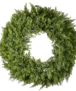 24 in. Arborvitae Wreath