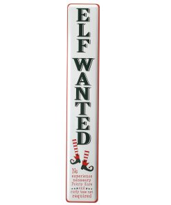 47 in. Elf Wanted Wall Sign