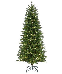 7.5 ft. Pre-Lit Wallace Pine Tree with LED Lights