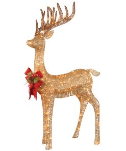 48 in. Pre-lit Standing Reindeer