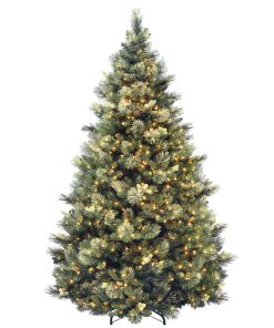 7.5 ft. Pre-Lit Carolina Pine Tree with 750 Clear Lights