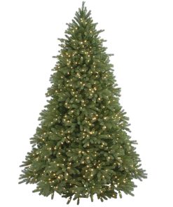 7.5 ft. Pre-Lit Jersey Fraser Fir Tree with Clear Lights