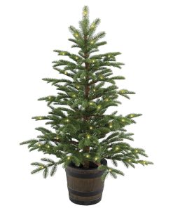 4 ft. Norwegian Spruce Entrance Tree with Clear Lights