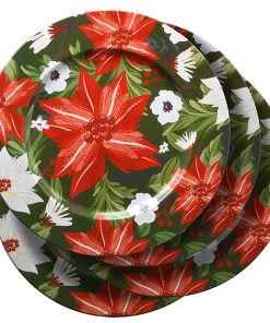 13 in. 4-Piece Holiday Plate Set