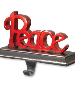 8.7 in. Peace Stocking Holder