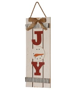 18 in. JOY Sign Wall Art